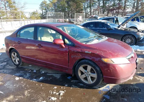 2008 Honda Civic Ex z USA, uszkodzony, nr VIN 1HGFA16818L042554